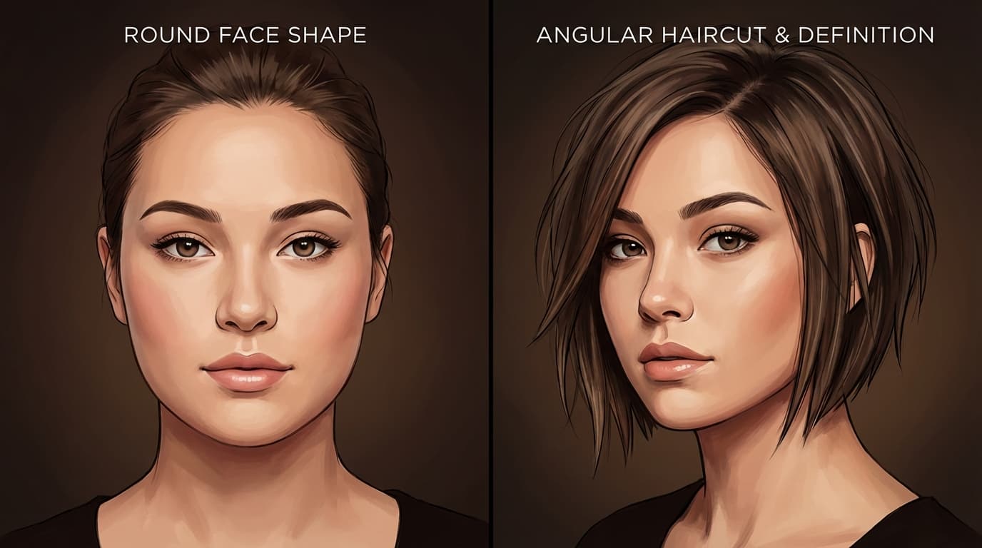 13 Best Haircuts for Round Faces (2026) - Men & Women Styles That Slim - guide with hairstyle examples and tips